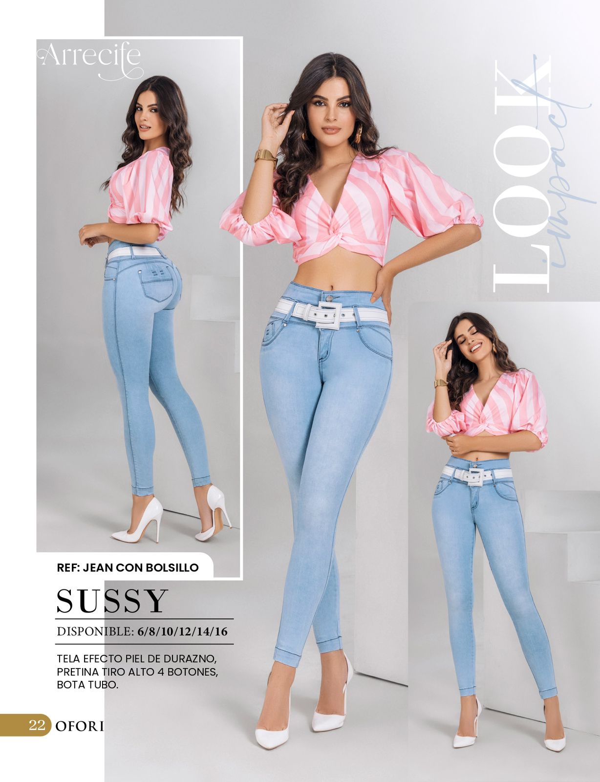 Sussy 100% Authentic Colombian Push Up Jeans